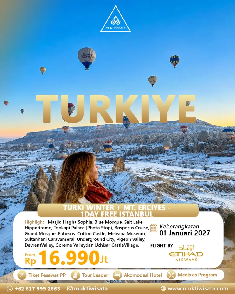 TURKI WINTER + MT. ERCIYES - 1DAY FREE ISTANBUL BY EY