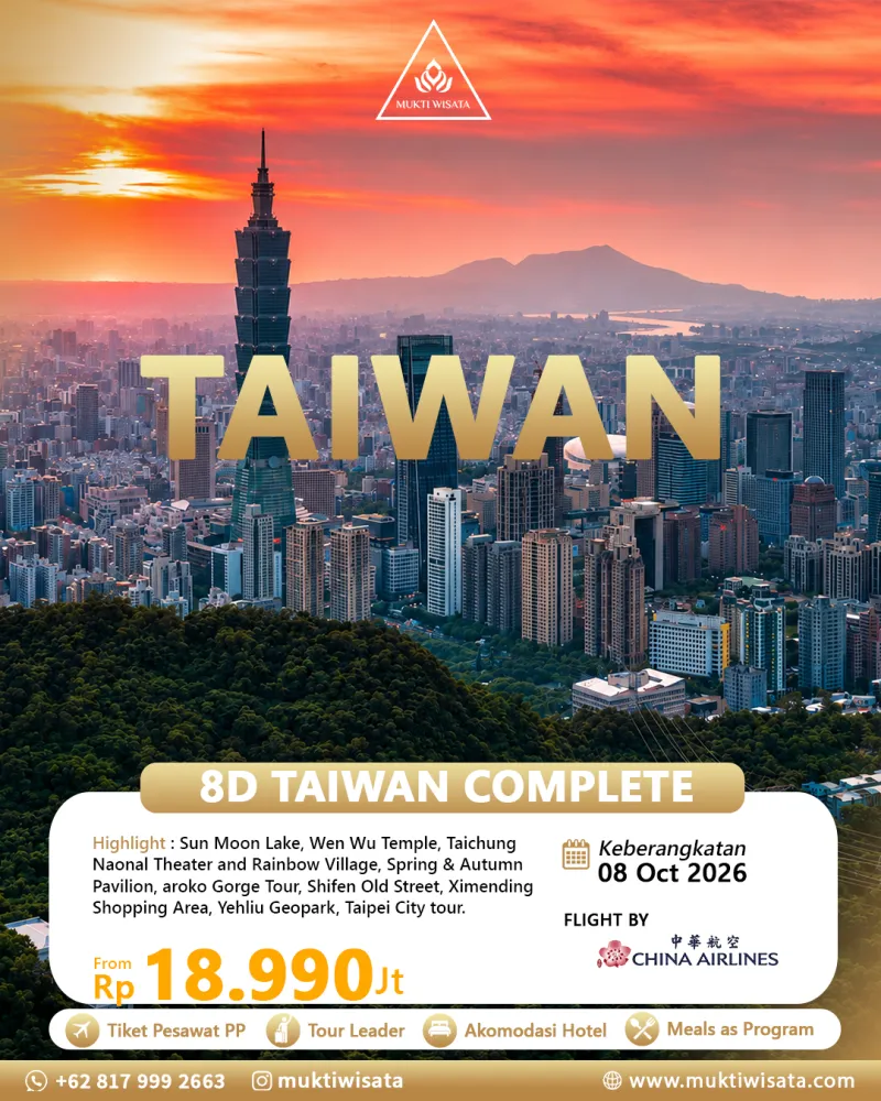 8D TAIWAN COMPLETE by China Airlines