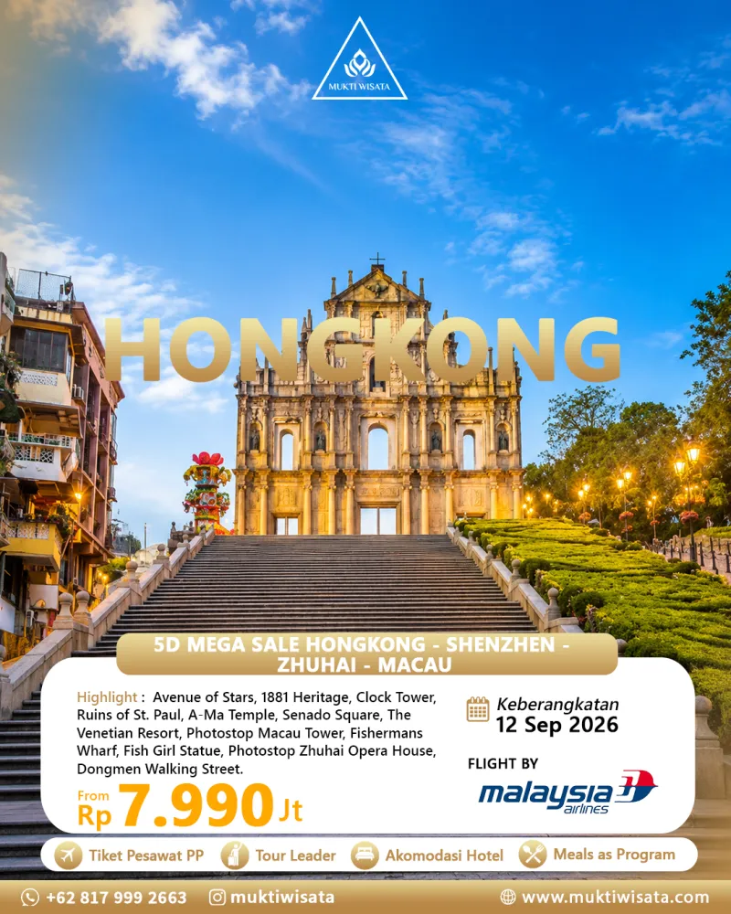 5D MEGA SALE HONGKONG - SHENZHEN - ZHUHAI - MACAU by MH